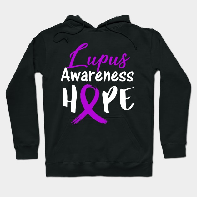 Lupus Awareness Hope Hoodie by Simpsonfft